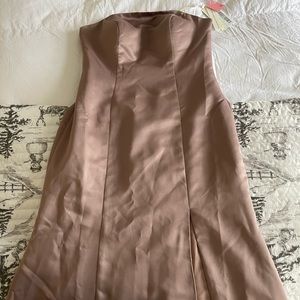 Brand new Dear Cleo full length Satin dress